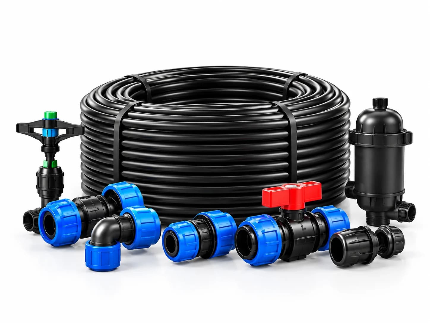 Bộ béc G5 chân ren 17mm + van khóa